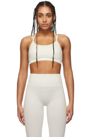 Reebok By Victoria Beckham - 灰白色 Seamless 文胸