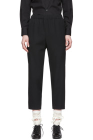 Comme des Garçons - Black Gabardine Trousers