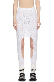 Comme des Garçons - White Lace Skirt