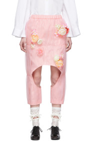 Comme des Garçons - Pink Tulle Flowers Skirt