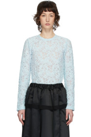 Comme des Garçons - Blue Lace Blouse