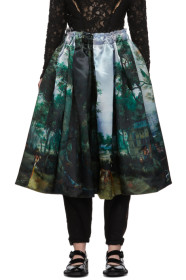 Comme des Garçons - Multicolor Print Skirt