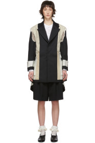 Comme des Garçons - Black Cut-Out Coat