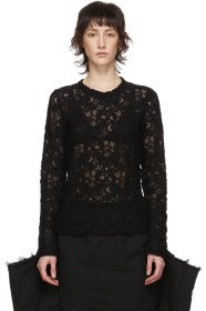 Comme des Garçons - Black Lace Pullover