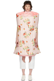 Comme des Garçons - Pink Pleated Taffeta Dress