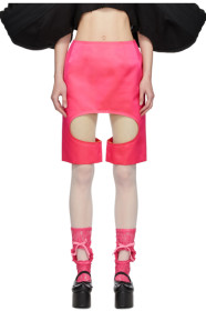 Comme des Garçons - Pink Satin Skirt