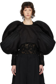 Comme des Garçons - Black Structured Blouse