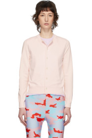 Comme des Garçons - Pink & Purple Double Crewneck Sweater