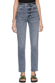 SLVRLAKE - Black Beatnik High-Rise Jeans