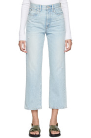 SLVRLAKE - Blue London Light Wash Straight Leg Jeans