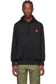 Comme des Garçons Play - Black Heart Patch Hoodie