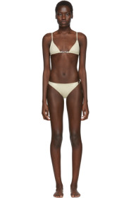 Rudi Gernreich - Off-White Buckle Bikini