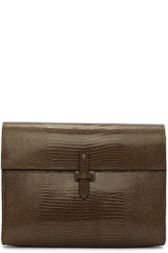 Hunting Season - Brown Small Lizard Clutch