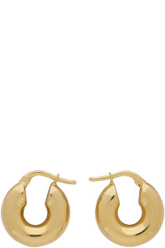Jil Sander - 金色 Hoops 耳环