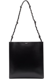 Jil Sander - 黑色大号 Tangle 单肩包