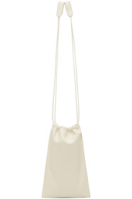 Jil Sander - Off-White XS Flat Drawstring Bag