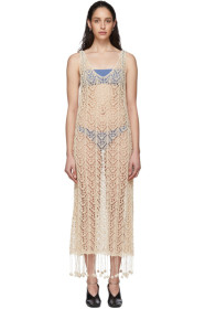 Jil Sander - Off-White Crochet Dress