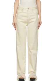 Jil Sander - Off-White Selvedge Jeans