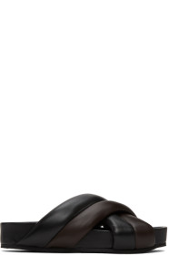 Jil Sander - Black Nappa Sandals