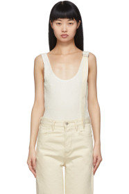 Jil Sander - Off-White D-Ring Bodysuit