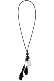 Jil Sander - Collier argenté Bottle