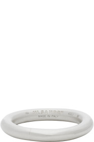 Jil Sander - Bague argentée Classic