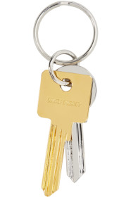 Jil Sander - Silver Wrap Keychain