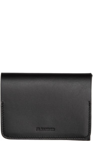 Jil Sander - Black Folded Card Holder
