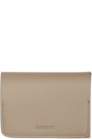 Jil Sander - Beige Folded Card Holder