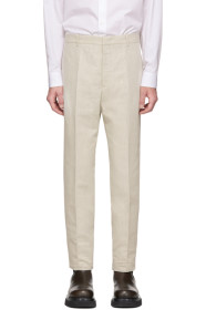 Jil Sander - 驼色 Thynne 长裤