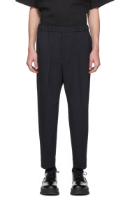 Jil Sander - Navy Twill Trousers