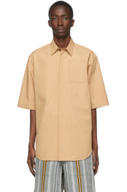 Jil Sander - Beige Poplin Shirt