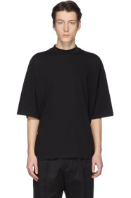 Jil Sander - 黑色小高领 T 恤