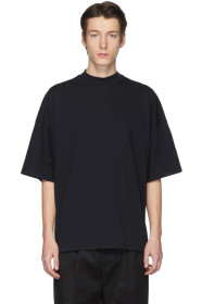 Jil Sander - 海军蓝小高领 T 恤