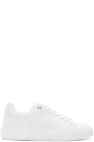 Balmain - Baskets blanches B-Court