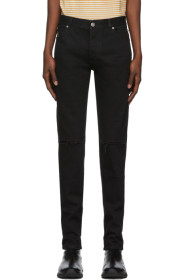 Balmain - ブラック 6 ポケット ジーンズ