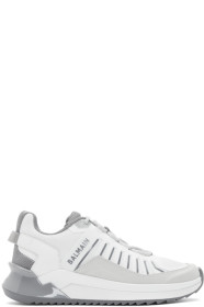 Balmain - Baskets blanches B-Trail