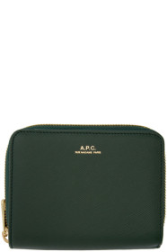 A.P.C. - グリーン Emmanuelle コンパクト ウォレット