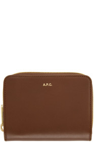 A.P.C. - ブラウン コンパクト Emmanuelle ウォレット