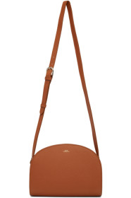 A.P.C. - Sac brun Demi-Lune