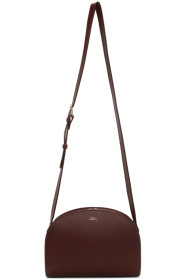 A.P.C. - Sac bourgogne Demi-Lune