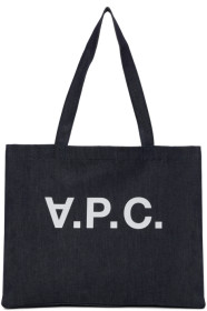 A.P.C. - 靛蓝色 Daniela 购物托特包