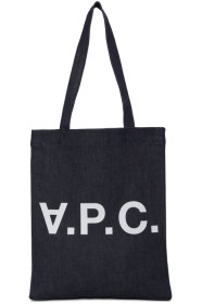 A.P.C. - 靛蓝色 Laure 托特包