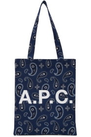 A.P.C. - 海军蓝 Lou 托特包