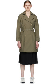 A.P.C. - Khaki Josephine Trench Coat