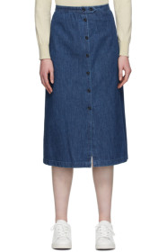 A.P.C. - インディゴ デニム Deauville スカート