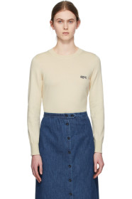 A.P.C. - Off-White Logo Sweater