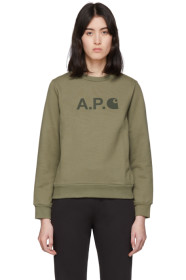 A.P.C. - 卡其色 Carhartt WIP 联名 Ice 套头衫