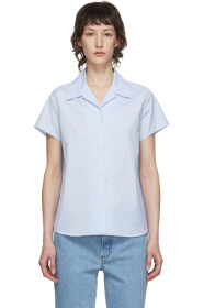 A.P.C. - Blue & White Marina Shirt