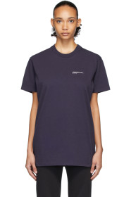 A.P.C. - JJJJound Edition ネイビー ロゴ T シャツ